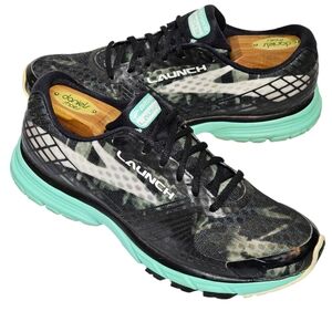 Brooks Launch 3 Women’s Running Training Shoes Sneakers Size 9 Black Teal